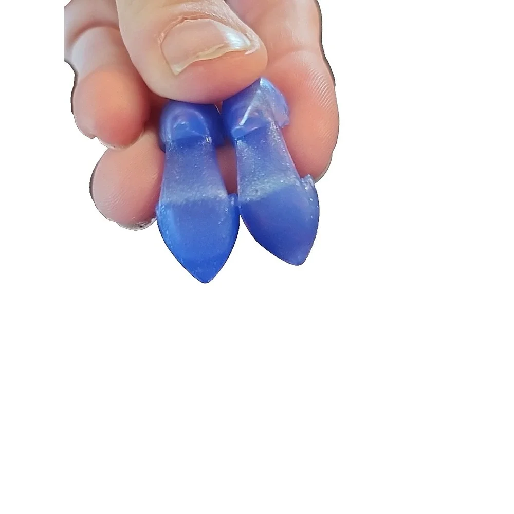 Disney Hasbro Frozen Elsa doll Solid purple replacement shoes